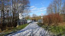  Blick auf die Wanderstrecke beim Harlander Bach 